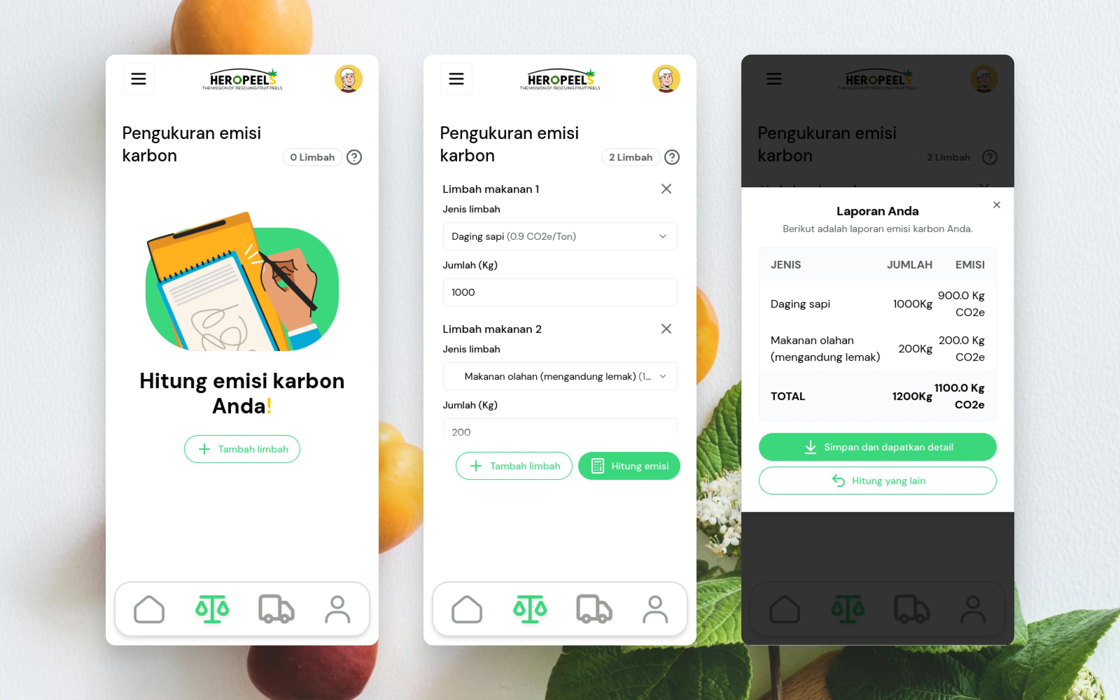 Heropeels Pengukuran Emisi Karbon